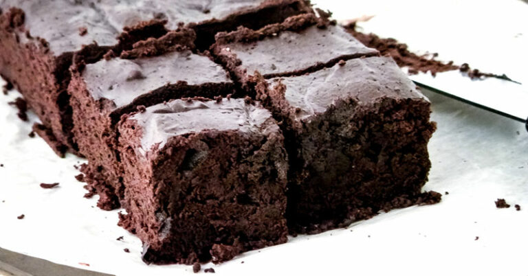 Délicieuse recette de brownie sans farine (sans gluten et sans produits laitiers)