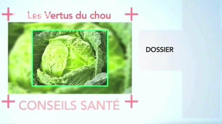 Les bienfaits et les vertus du chou: maigrir, anti cancer, douleur..