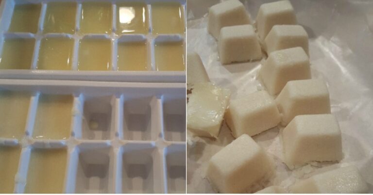 Recette de cubes de savon pour le lave-vaisselle! C’est vraiment simple à faire!