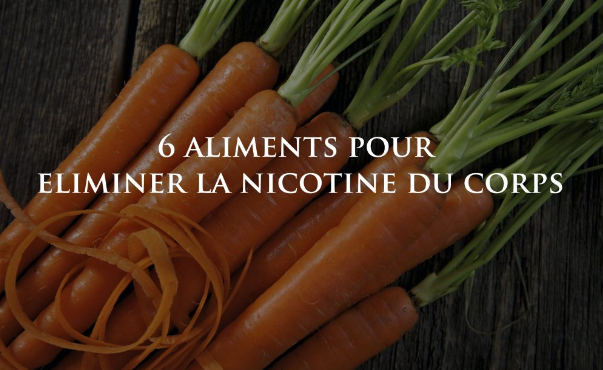 6 Aliments qui nettoient le corps de la nicotine !