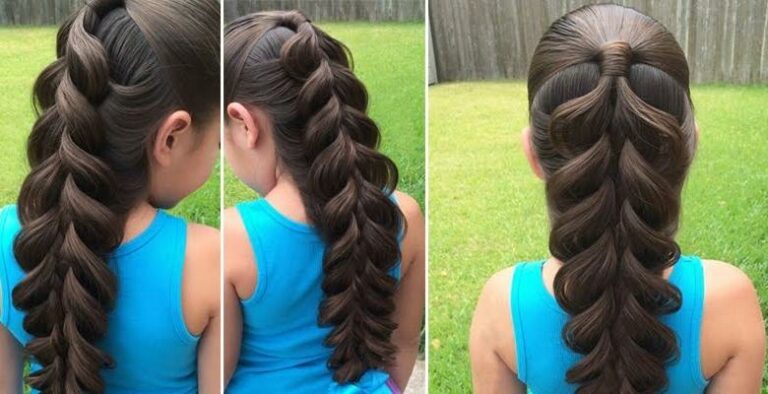 Simple et rapide: Elle vous montre comment faire une tresse à 5 brins!