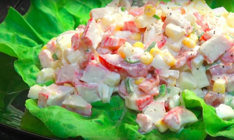 Cette salade de GOBERGE est renversante! Un dîner prêt en 10 minutes, Top Chrono!