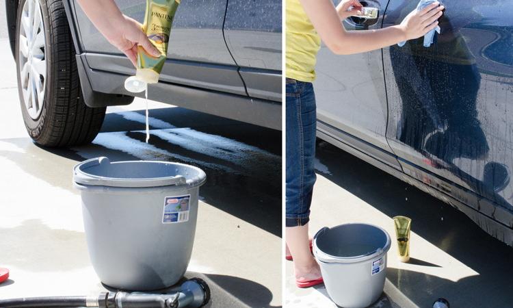 Laver et Cirer votre voiture en même temps… Le produit utilisé vous en bouchera un coin!