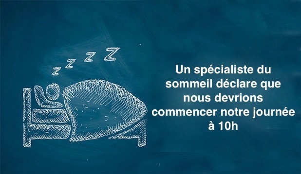 Un spécialiste du sommeil déclare que nous devrions commencer notre journée à 10h, voici pourquoi