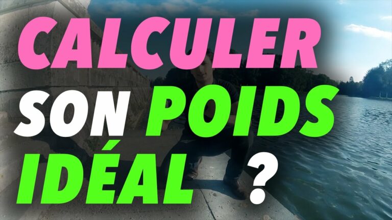 Voici l’une des meilleures formules pour bien calculer son poids