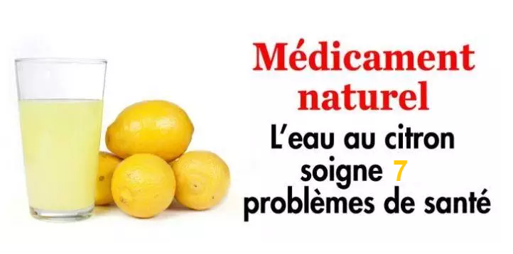 7 problèmes de santé où l’eau citronnée peut être bénéfique