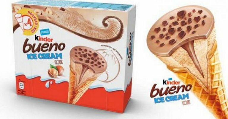 Annonce de la plus haute importance : la glace Kinder bueno débarque chez vous !