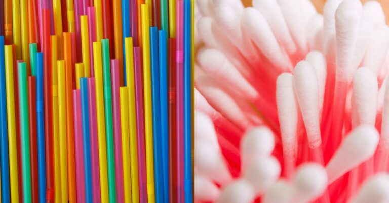 Bye bye cotons-tiges, pailles et touillettes en plastique !