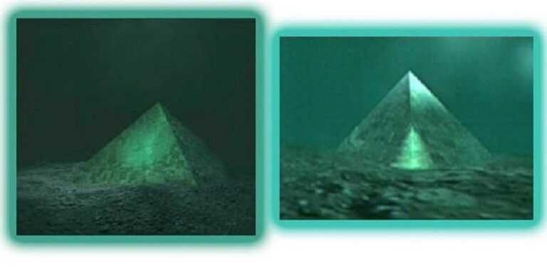  Ces 2 pyramides sous-marines géantes ont été découvertes au centre du triangle des Bermudes !