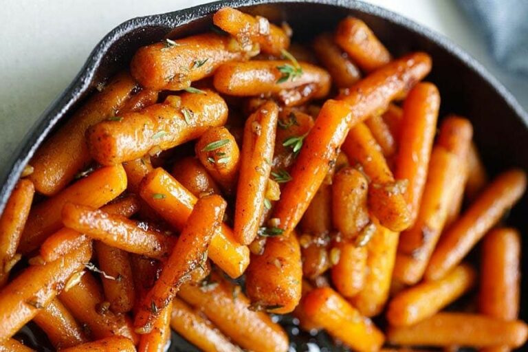 La Délicieuse Recette des Carottes RÔTIES AU MIEL