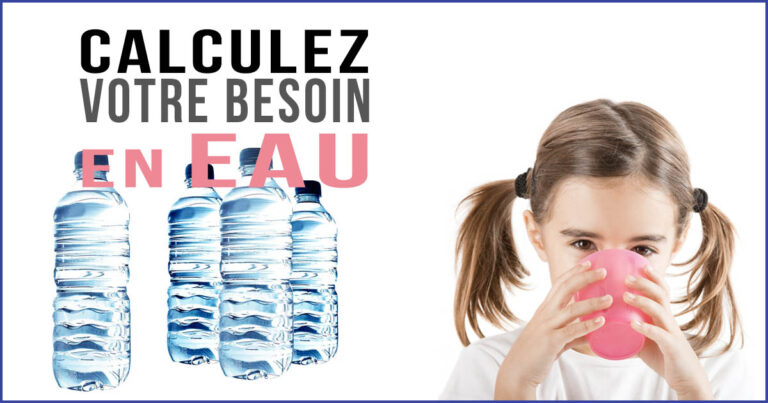 Comment calculer votre besoin en eau