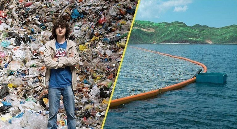 Le plus grand système de nettoyage des océans du monde a enfin démarré