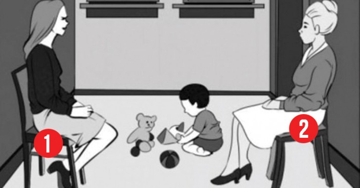 Petit défi: laquelle de ces deux femmes est la mère de l’enfant ?