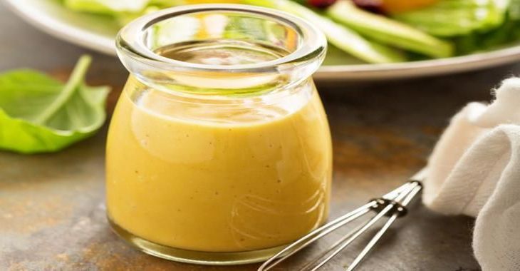 Vinaigrette au sirop d’érable et à la moutarde de Dijon