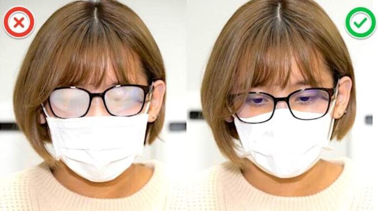 Port du Masque : Des conseils pratiques et efficaces pour Éviter la buée sur vos lunettes