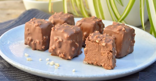 Recette de Rochers chocolat praliné