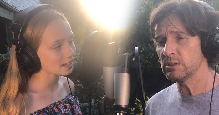 Un duo Père-fille offrent une version émouvante de la chanson “Angel”