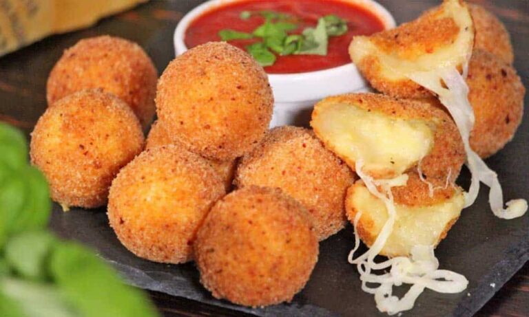 Croquettes de mozzarella