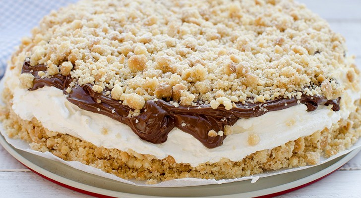 Crumble froid à la crème et au chocolat : la recette sans allumer le four ni la cuisinière