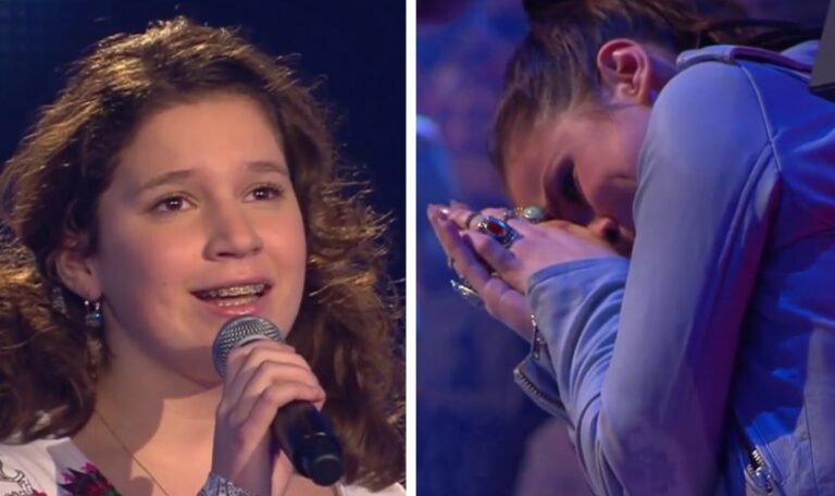 Elle fait pleurer le jury avec une reprise de « Con te Partiro » d’Andrea Bocelli. Des frissons !
