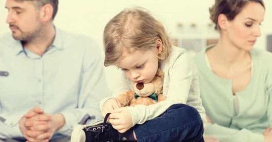 Les couples qui restent ensemble pour les enfants