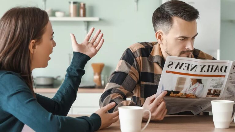 D’après une étude, les hommes ignorent leur conjointe 388 fois par année !