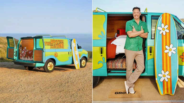 Airbnb vous offre une nuit dans la célèbre Mystery Machine Scooby-Doo