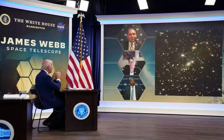 La Nasa dévoile la première image du télescope James Webb