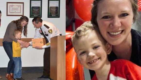 Un enfant de 4 ans sauve la vie de sa mère alors qu’elle fait une crise d’asthme aiguë