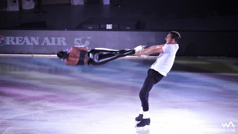 Ils patinent sur une chanson de Michael Jackson et ils obtiennent une ovation monstre