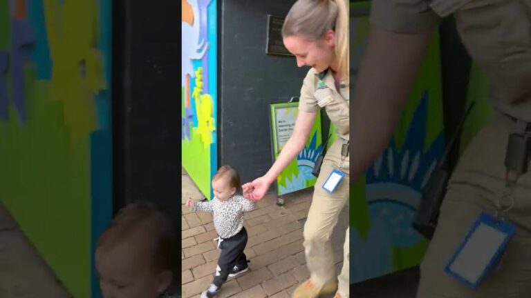 Un bébé se débarrasse de la sécurité