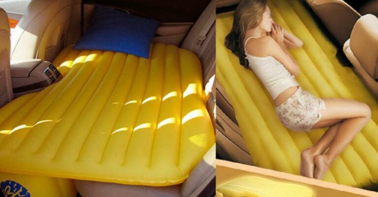 Le fuloon : un matelas pour dormir dans la voiture