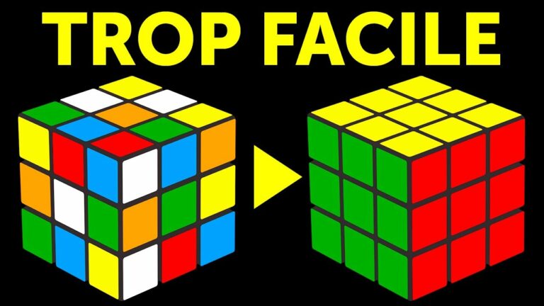 Comment Résoudre un Rubik’s Cube de 3×3 en un Rien de Temps
