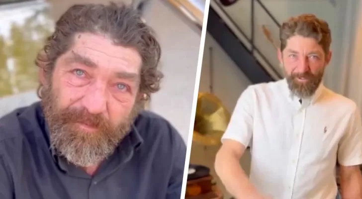 Un sans-abri demande un morceau de gâteau pour son anniversaire : le coiffeur lui offre un nouveau look et un dîner au restaurant