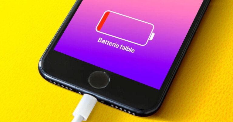 La batterie du téléphone se vide rapidement à cause de ces 4 erreurs courantes