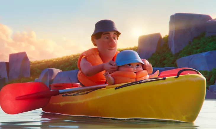 Une sortie en kayak le long d’une rivière paisible s’avère être une véritable aventure