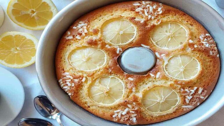 Gâteau yaourt au citron de grand-mère