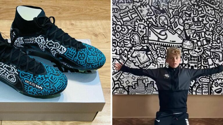 À l’âge de 13 ans, cet artiste prodige signe un contrat avec Nike