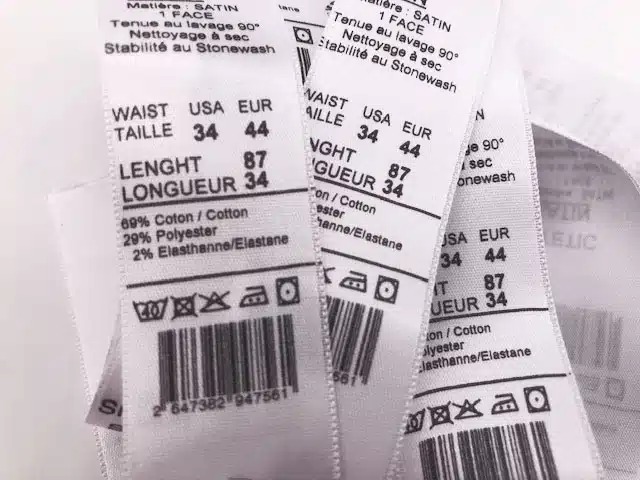 Pourquoi il ne faut pas négliger les étiquettes de vos vêtements