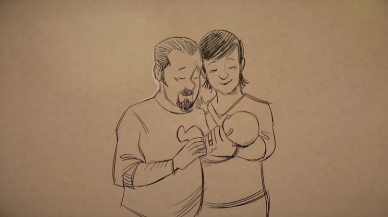 Un court métrage d’un dessinateur qui aime sa femme