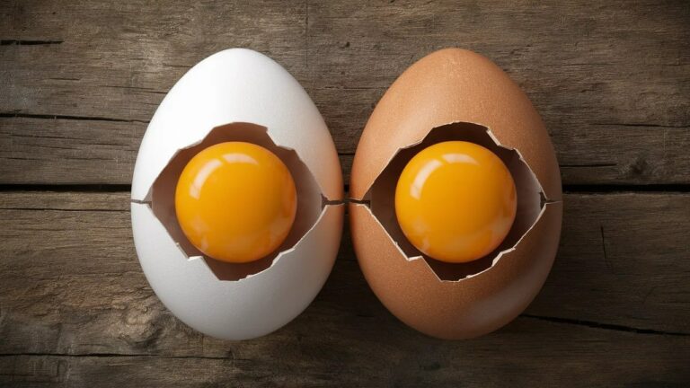 Œufs blancs vs œufs bruns : quelle est la vraie différence ?