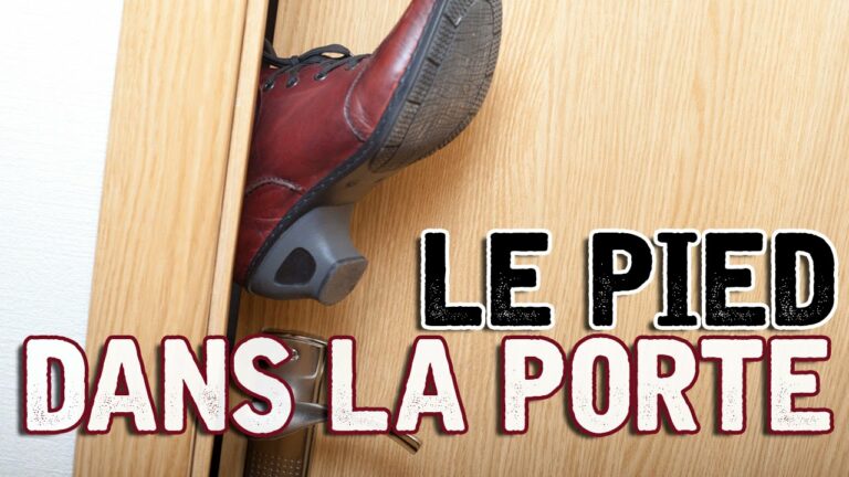 La technique du pied dans la porte : signe d’un manipulateur ?