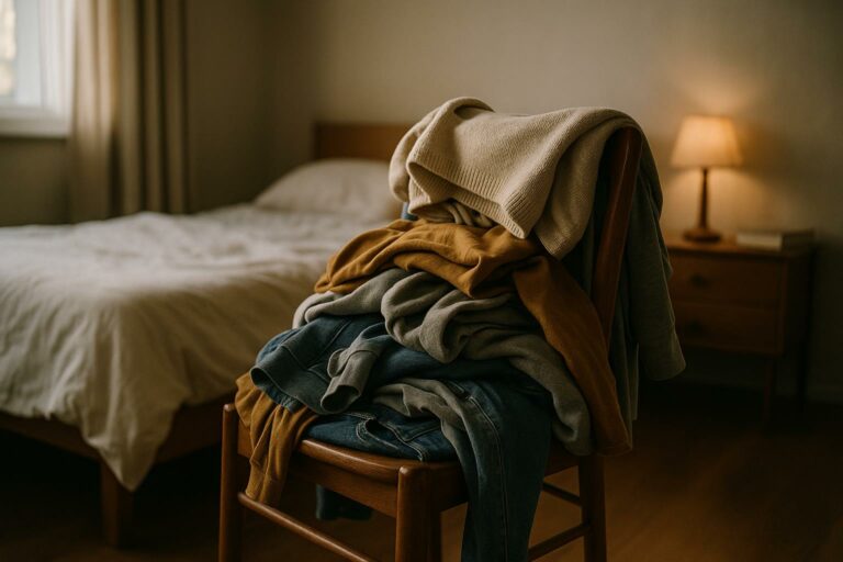 Les personnes qui accumulent leurs vêtements sur une chaise présentent ces traits de personnalité selon la psychologie