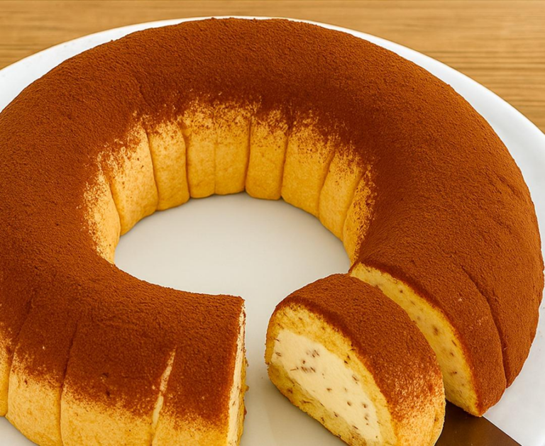 Tiramisu en Couronne : Une Recette Facile et Délicieuse