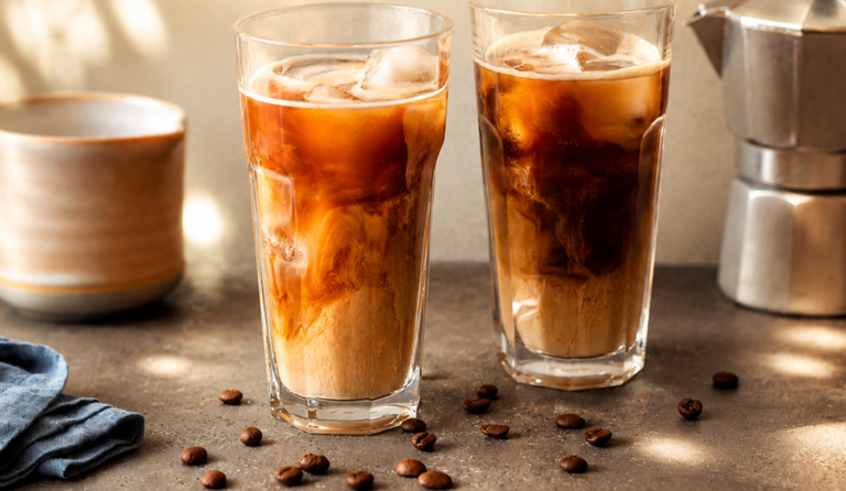 En pleine canicule, voici la recette du café glacé maison que l’on prépare tous les jours pour se rafraîchir