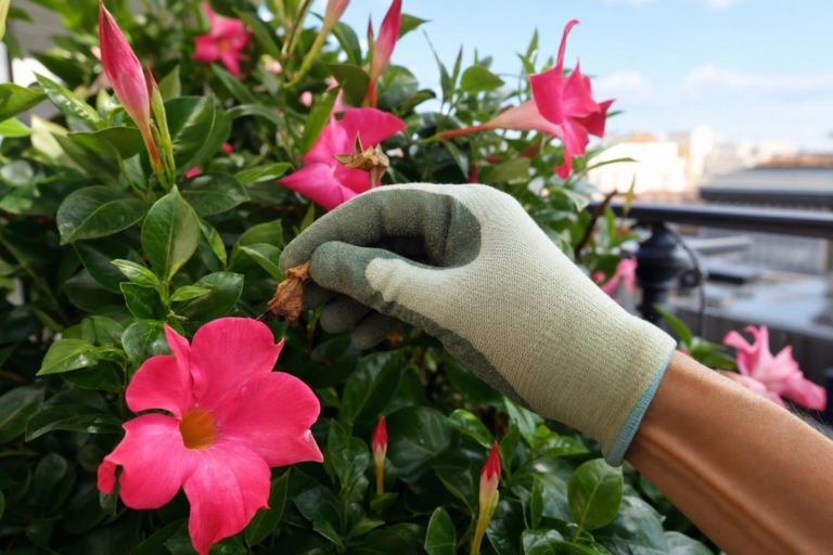 Votre dipladénia fait des feuilles mais plus de fleurs ? Découvrez le secret pour le faire refleurir tout l’été