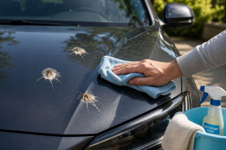 Comment enlever les fientes d’oiseaux sur une carrosserie sans l’abîmer ?